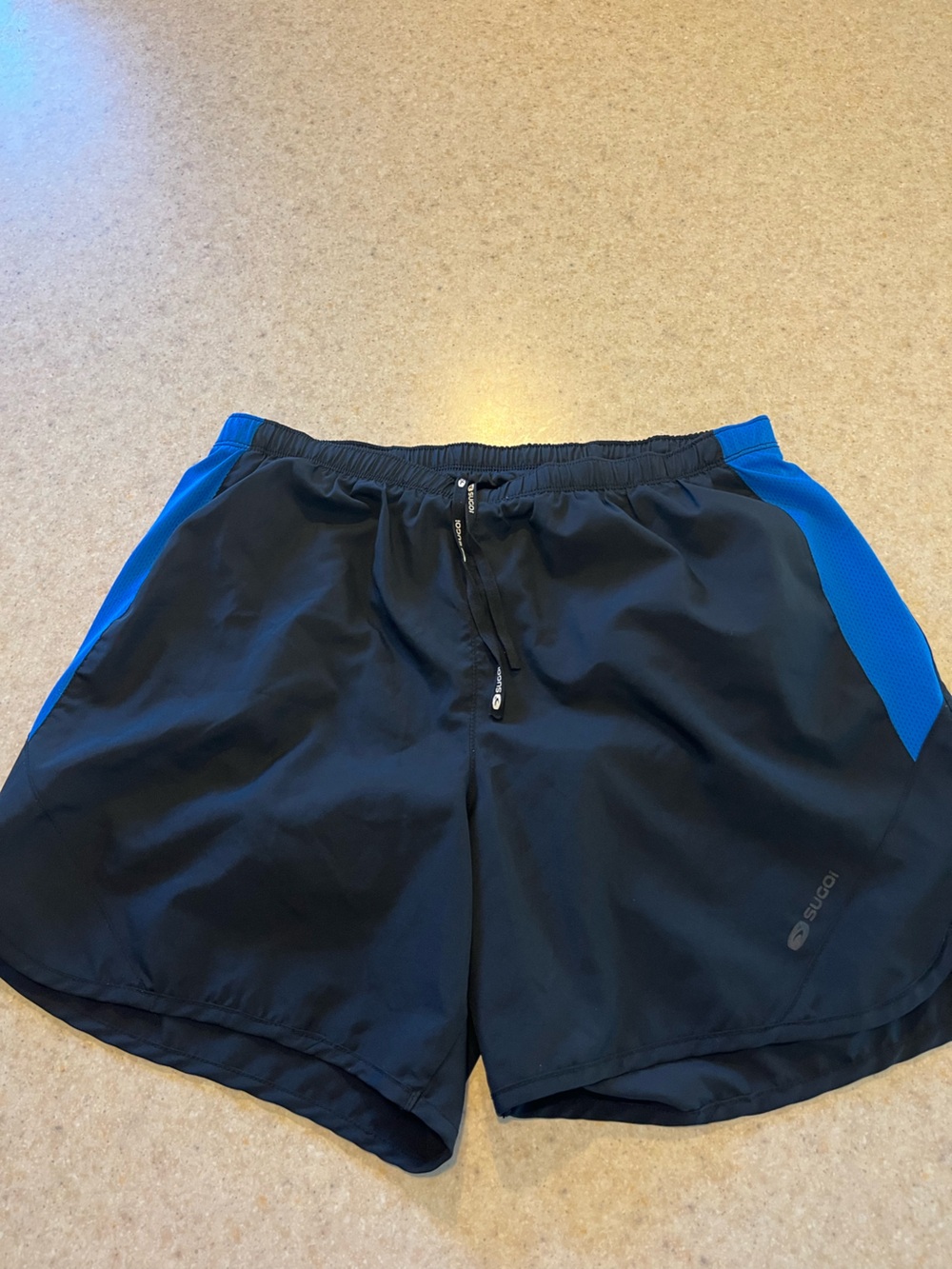Sugoi Black and Blue Men's Running Shorts